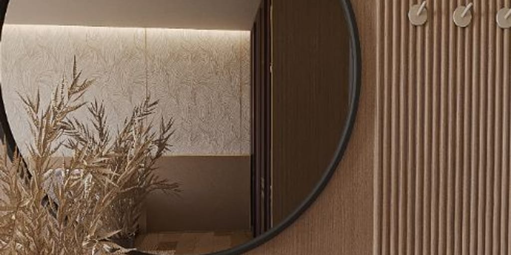 Modern Bedroom with Sea View