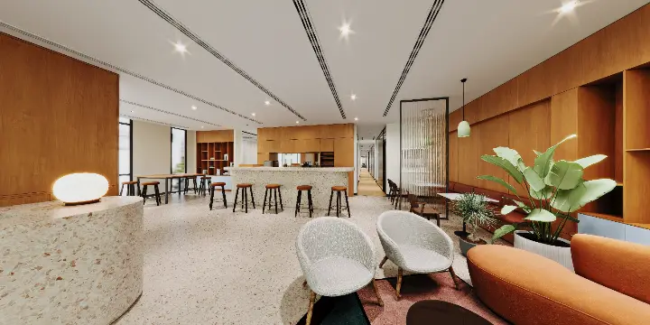 RECEPTION AND SEATING AREA