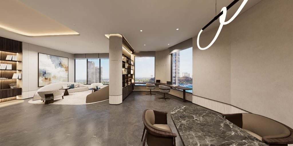 Modern Office Meeting Room