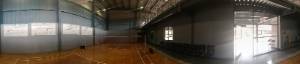Ball badminton court