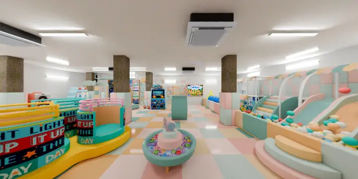 Palki Kids Playing Zone 360 View