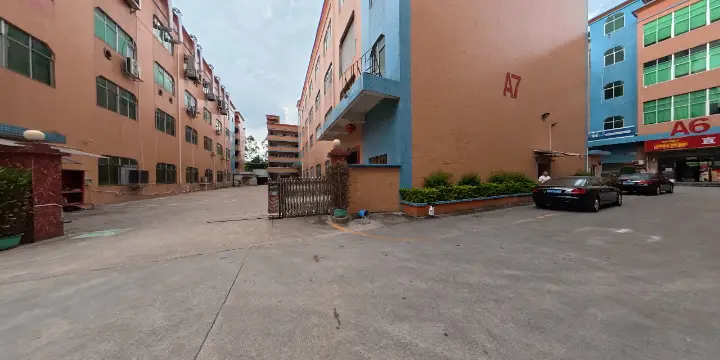 Outside the factory