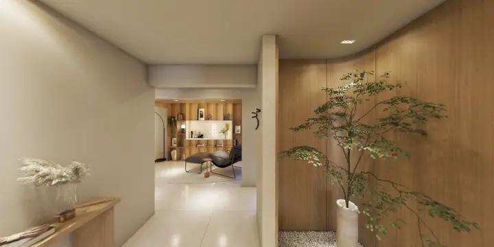 HALL DE ENTRADA • CASA PEIXOTO