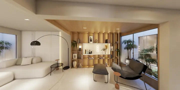 SALA DE ESTAR • CASA PEIXOTO