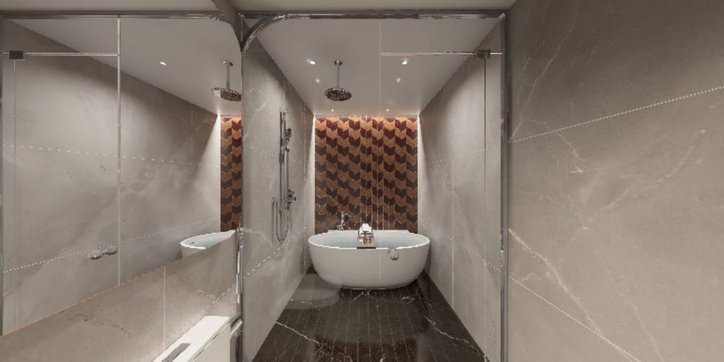 Modern Bathroom with Elegant Design