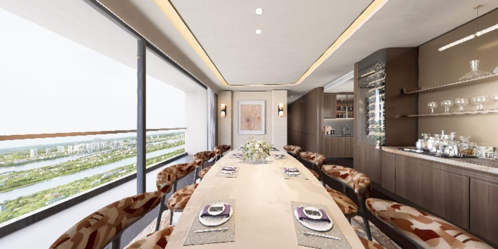 Elegant Dining Room with Modern Decor