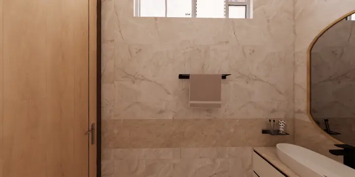 Master bedroom bathroom
