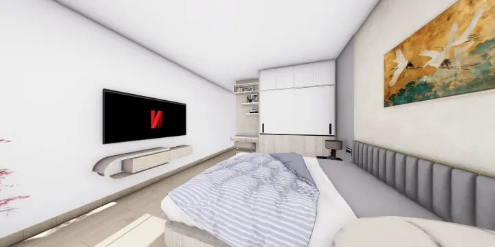 GUEST ROOM RENDER_6 - Panorama