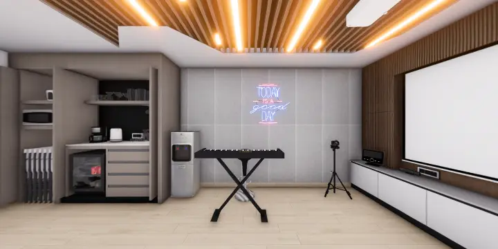 TECH ROOM AND JAMMING ROOM RENDER_8 - Panorama