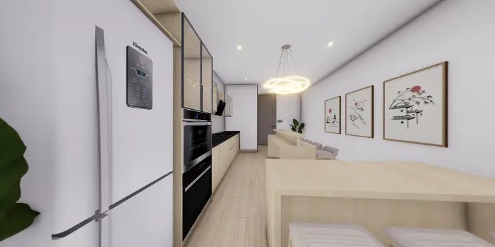 HOSTING KITCHEN RENDER_5 - Panorama