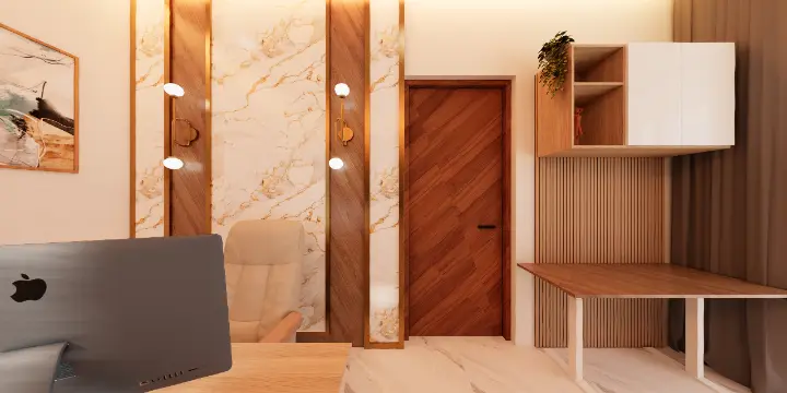 second floor office